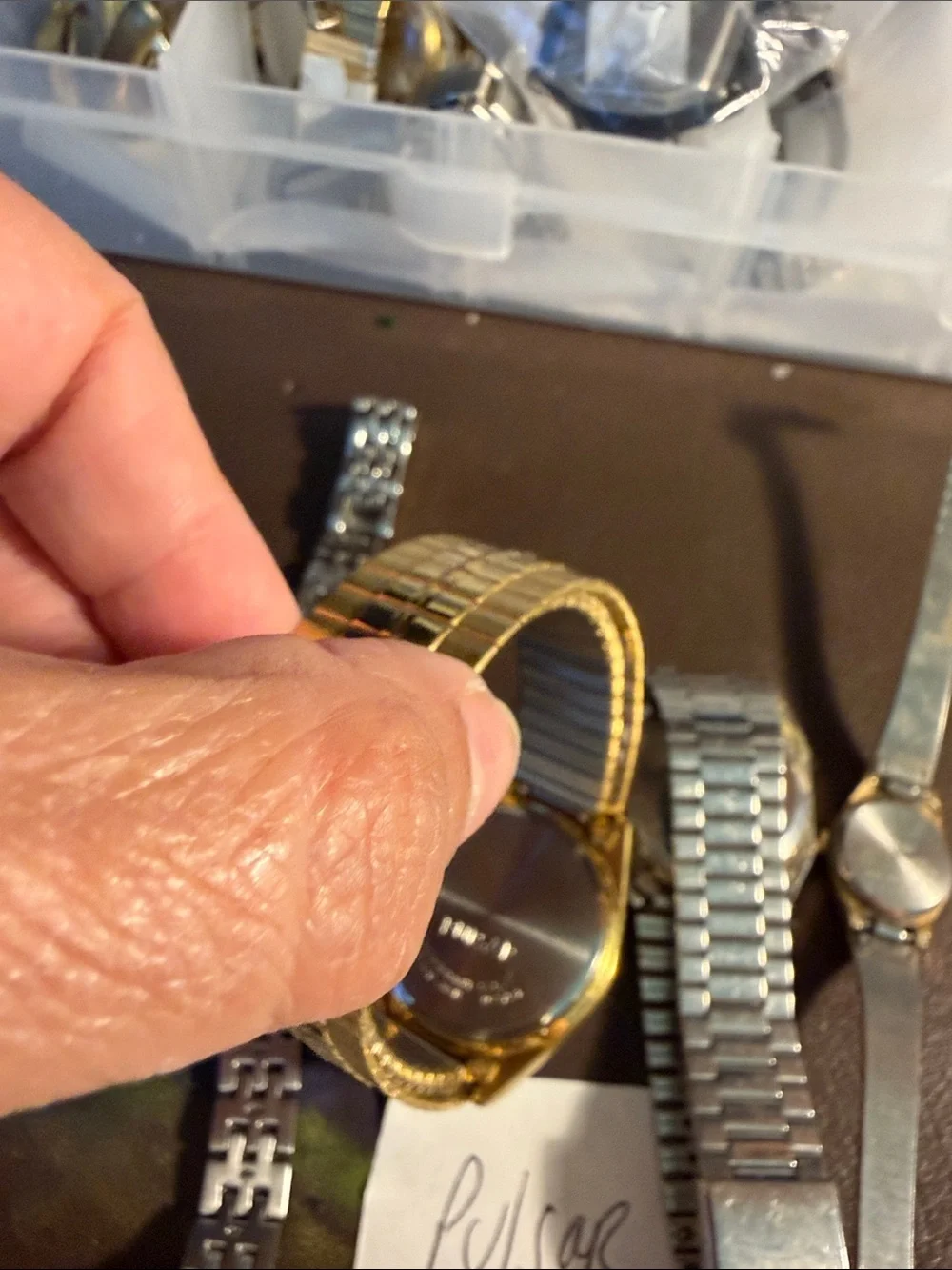 Pulsar Mixed Metal Watch Lot with Silver and Gold Tones